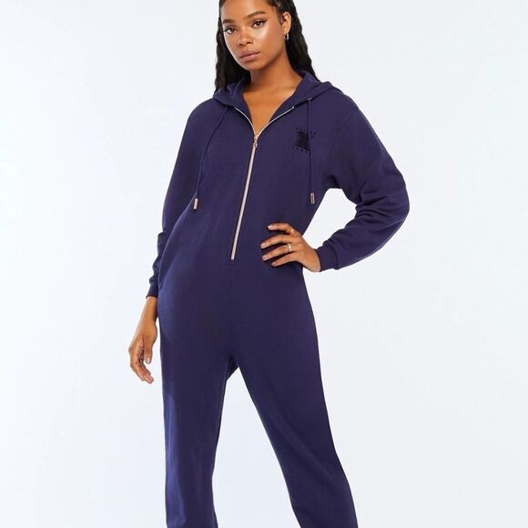 Savage X Fenty Navy Jumpsuit - Picture 1 of 7